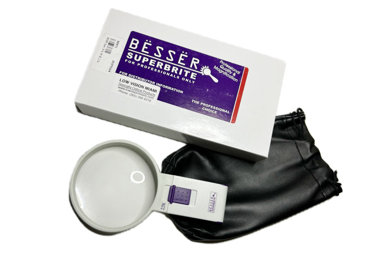 Big Magnifier European HAND HELD Besser Superbrite