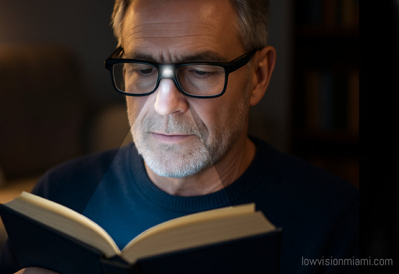 Onled Gafas Lupas con Led fontal