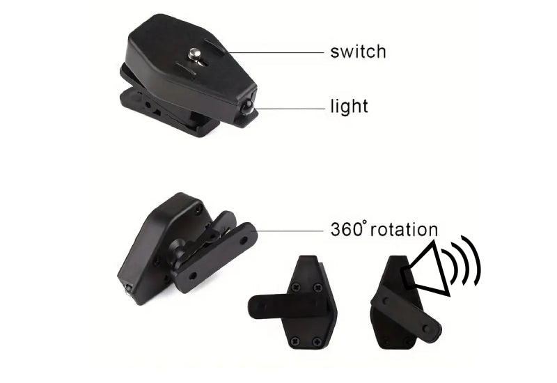 LED Clip-On Light - Pair