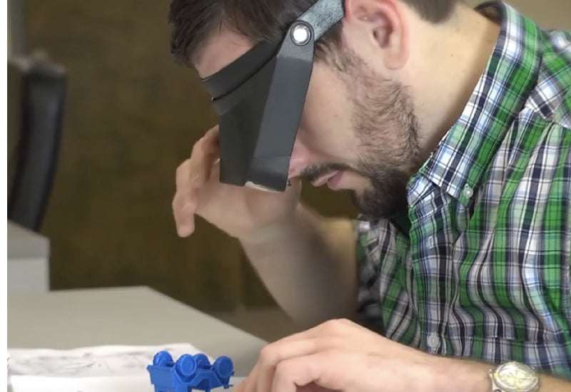 Adjustable Headband 2x/3x Handsfree Magnifier