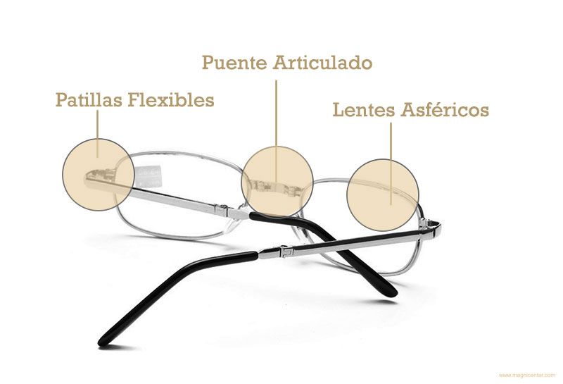 Foldable Rx Reading Glasses