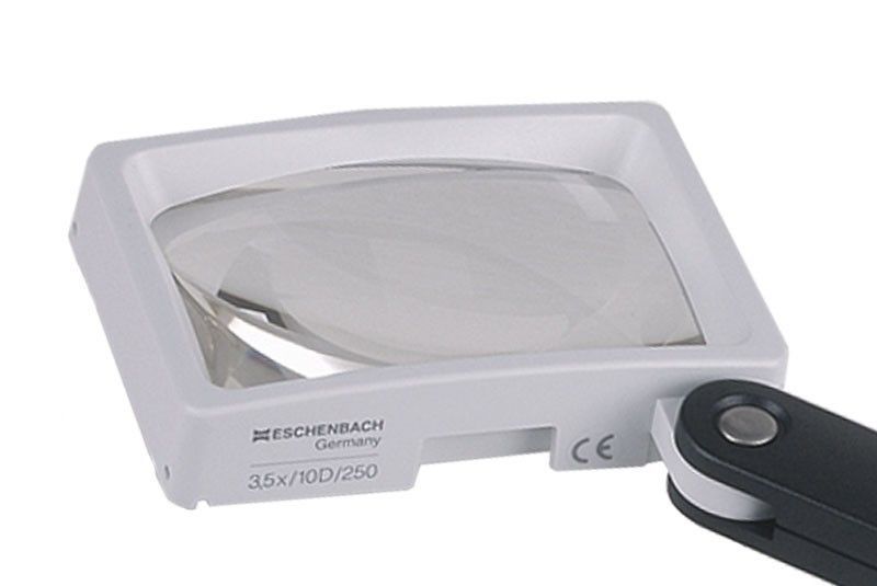 Rectangular Magnifier 3.5X  with Stand Eschenbach