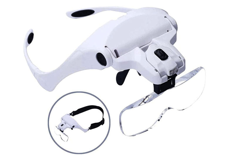 Headband Magnifying Glass LED