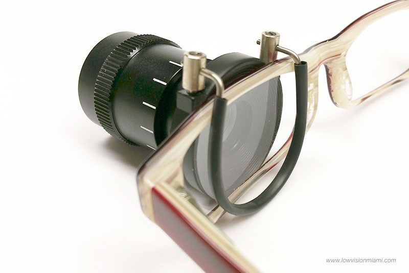 Monocular 2.8X Clip-On - Low Vision