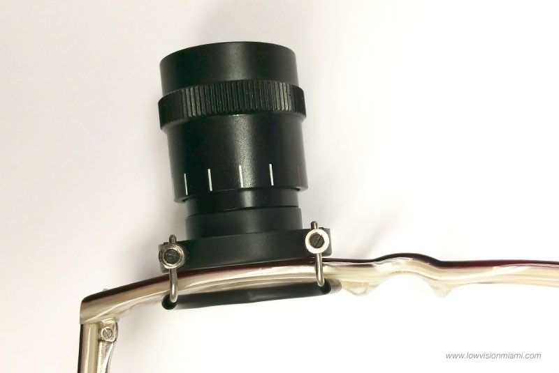 Monocular 2.8X Clip-On - Low Vision