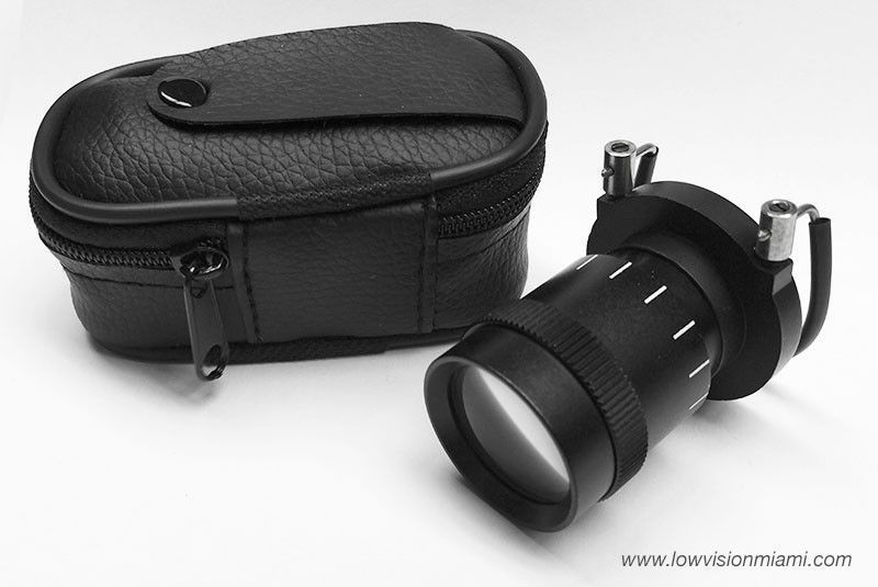 Telescopio Monocular 2.8X Clip-On - Low Vision