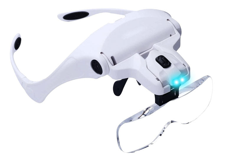 Headband Magnifying Glass LED