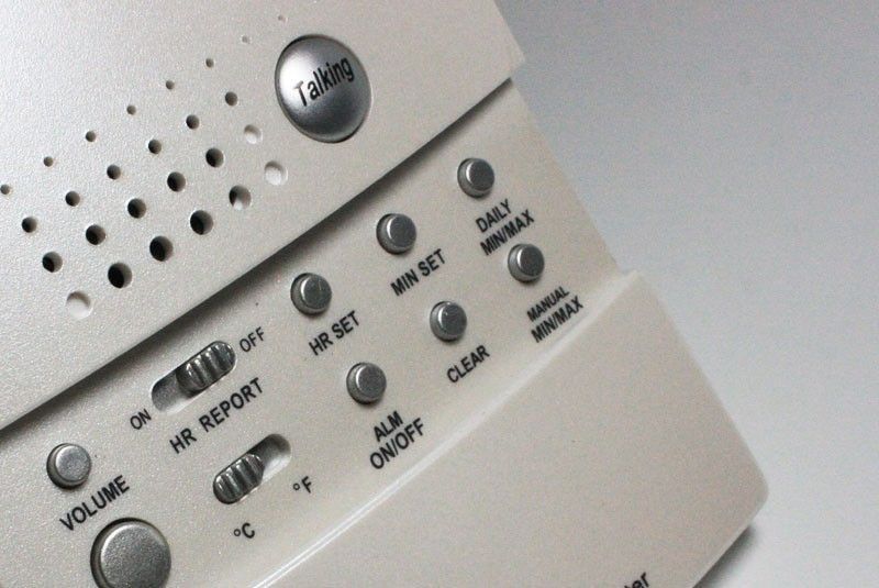 Talking Digital Thermometer- English  Voice