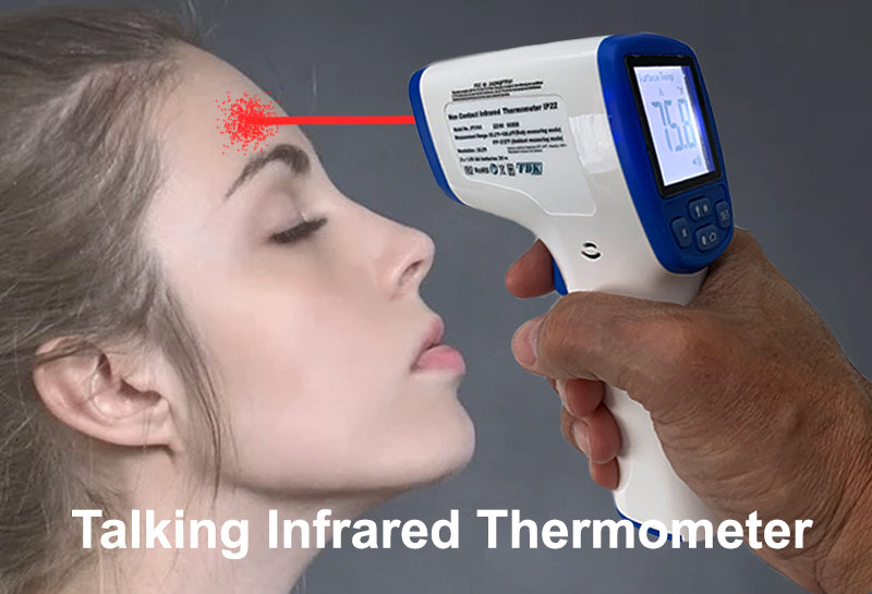 Infrared Thermometer - Talking  English and Spanish