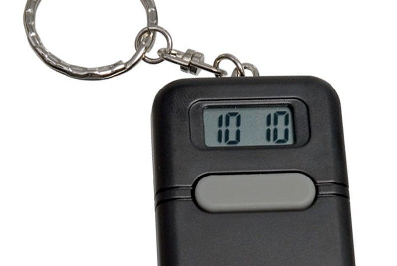 Talking Key Chain - Square - English or Spanish Voice