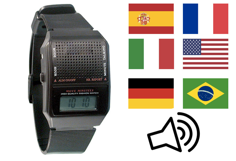 Talking Digital Watch Multi Languages