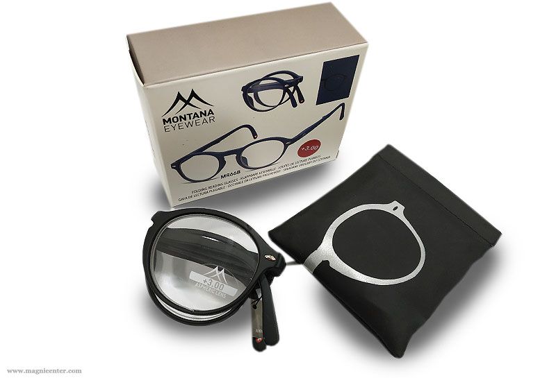 New Foldable Presbyopia Glasses with Aspheric Lenses