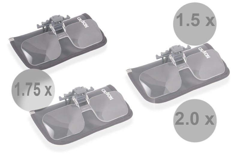 Magnifying Clip on & Flip  for Reading