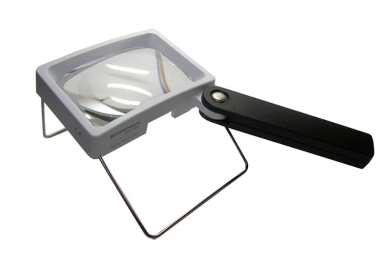 Rectangular Magnifier 3.5X with Stand Eschenbach
