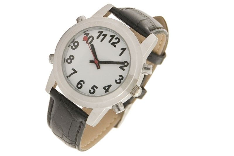 Talking Watch  Metal  English / Spanish Voice