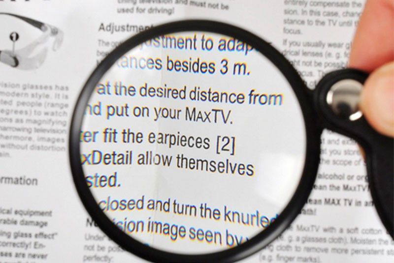 Pocket  Magnifier with Case
