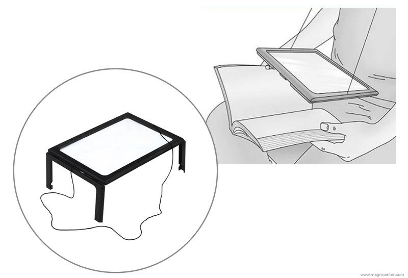 Fresnel Magnifier LED