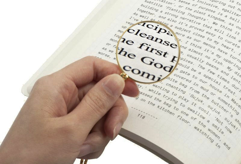 Pendant Magnifier Metal Gold