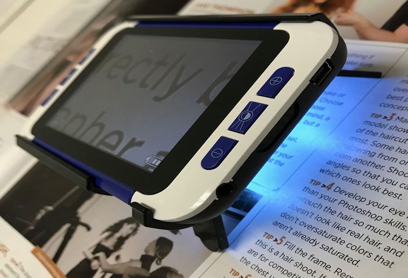 Magnifier Portable Video MiniLow 3.5″