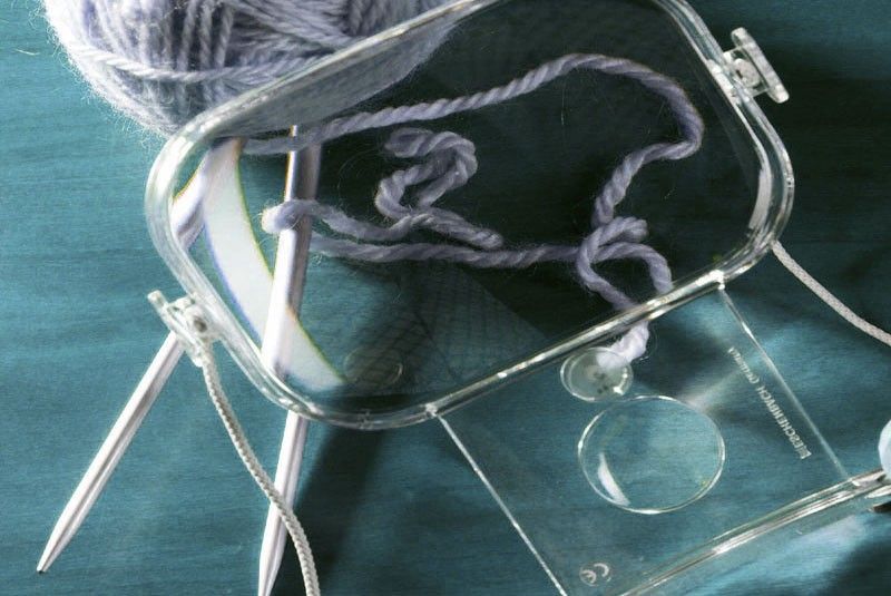 Sewing Rectangular Magnifier- Neck 2/4x Bifocal