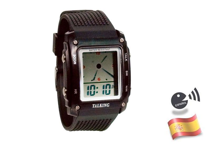 Talking Analog-Digital Watch- Spanish Voice