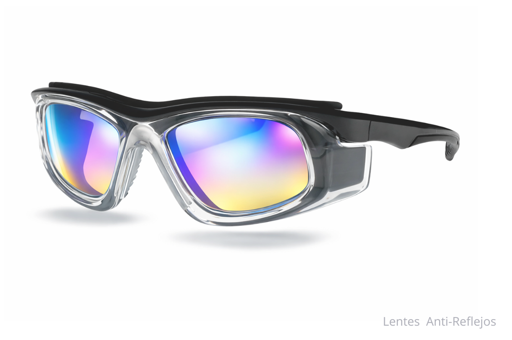 Safety Glasses T9603 Black|Clear|Orange