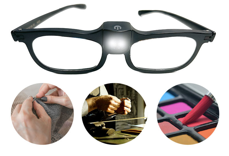 🔎 Interchangeable Lenses: Enjoy a range of magnification — Low Vision Miami
