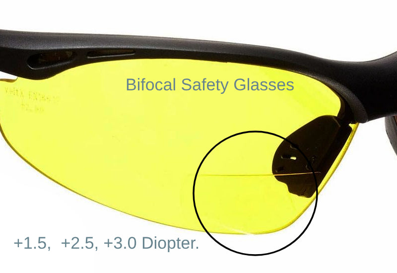Sport Bifocal Safety Glasses
