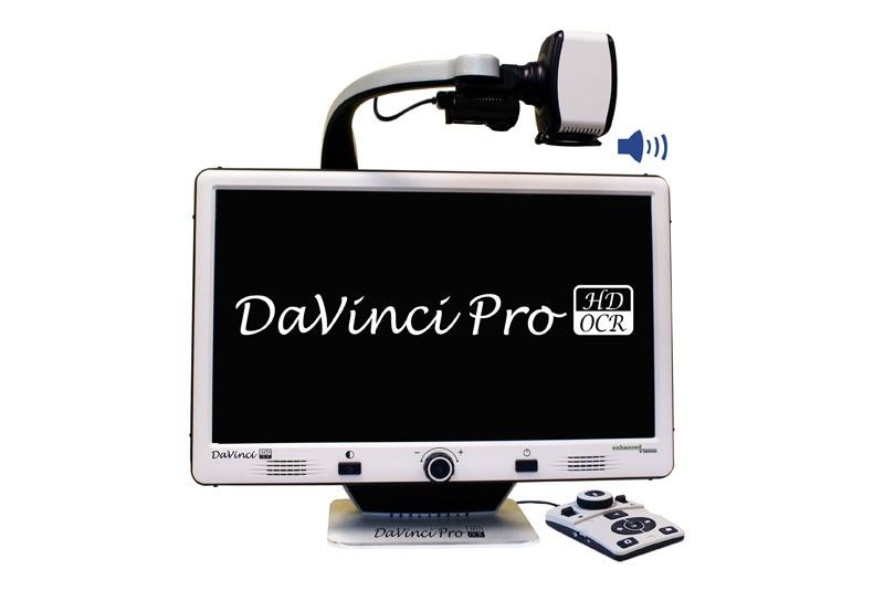 Lupa Da Vinci 24 "Voice -Enhanced Vision Text-to-Speech 