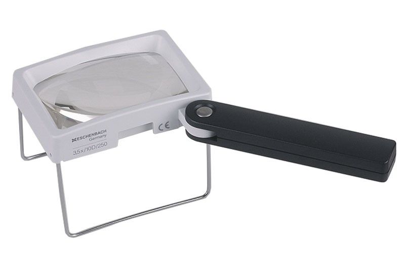 Rectangular Magnifier 3.5X  with Stand Eschenbach