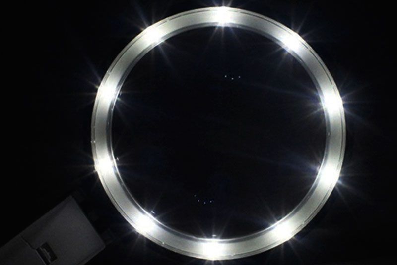 Lupa Convertible luz Led