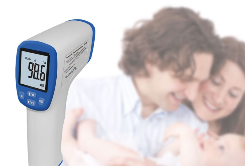Infrared Thermometer - Talking  English and Spanish
