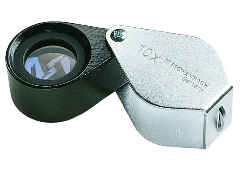 Eye Loupe Magnifier 10x-Metal Body – High Plains Prospectors