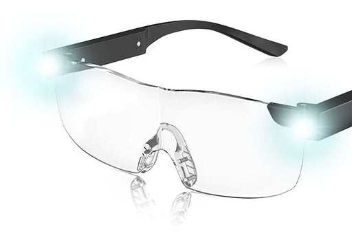 Para personas con poca visión Gafas Lupas USB recargables con LED — Low  Vision Miami