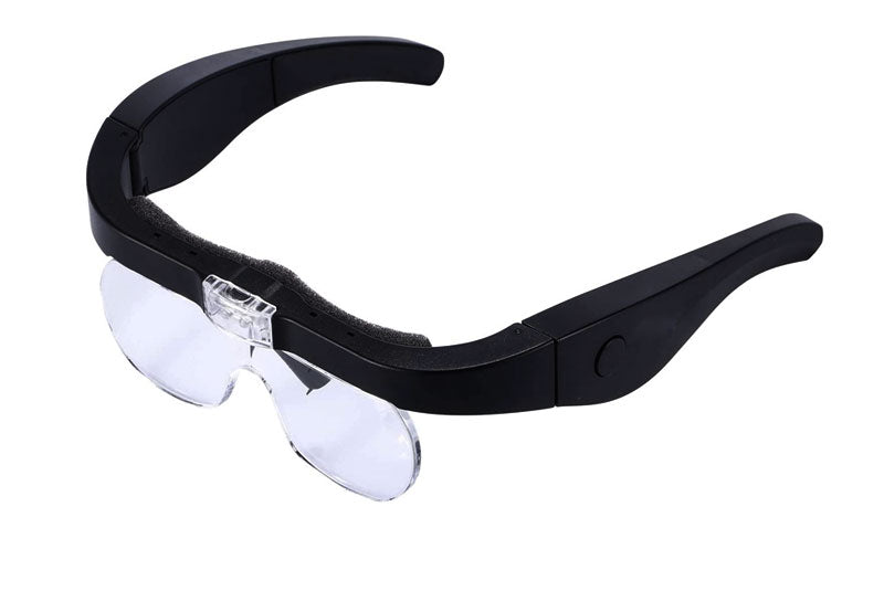Para personas con poca visión Gafas Lupas USB recargables con LED