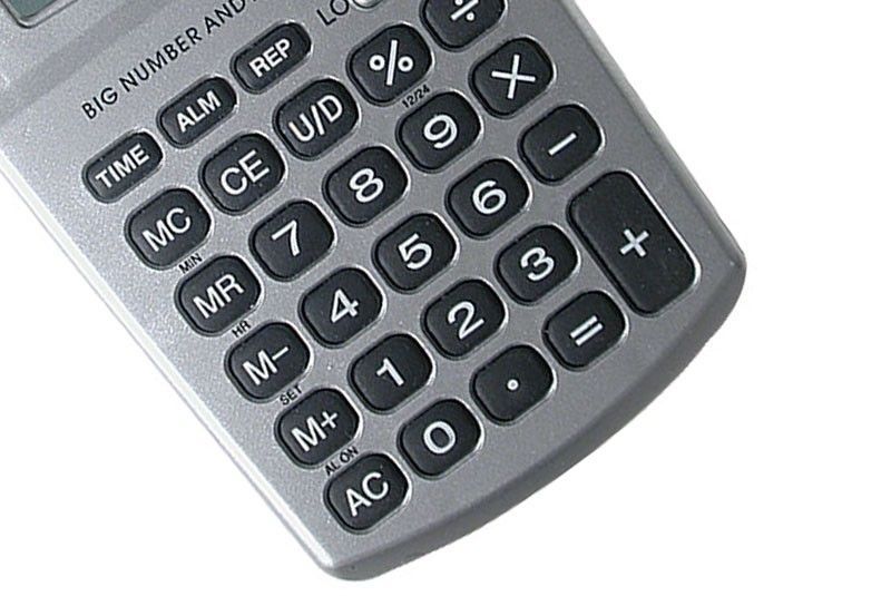 Calculadora parlante con reloj - Voz en inglés