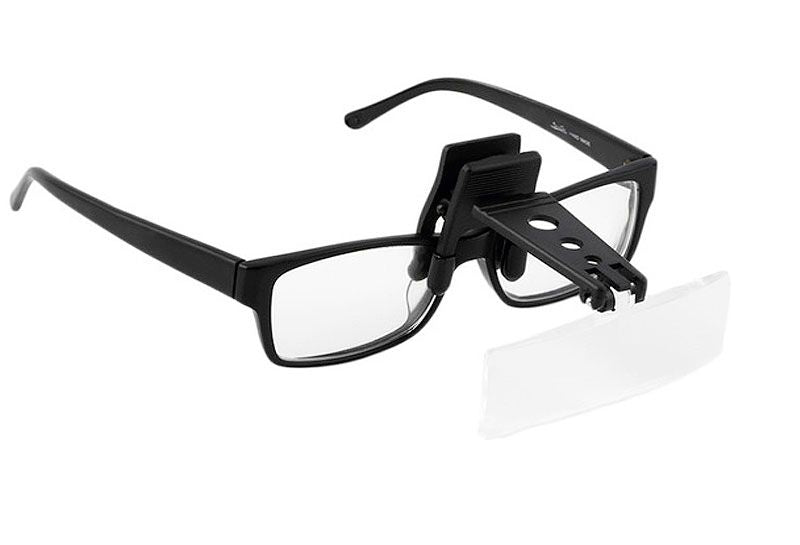 2.5x Close Focus Clip Monocular Clips on to Eyeglass Frame