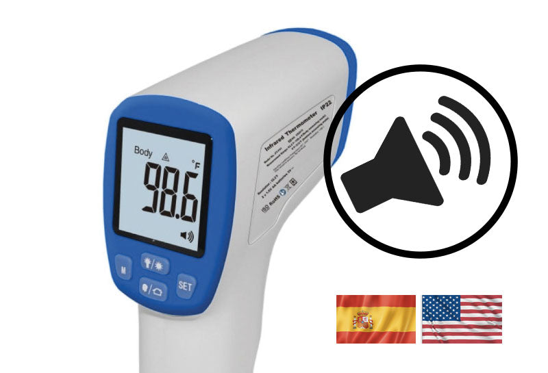 Infrared Thermometer - Talking  English and Spanish