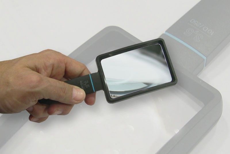 Coil 7x Auto Touch LED Illuminated Hand Magnifier - Bi Aspheric Lens