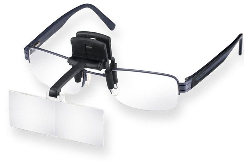 Clip N' Flip Eyeglasses Magnifier Lenses, 2.50 Strength, Reading