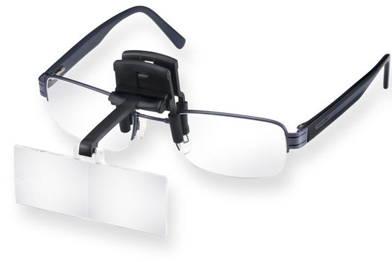 Lupa Clip-on para enganchar a sus gafas  - Eschenbach