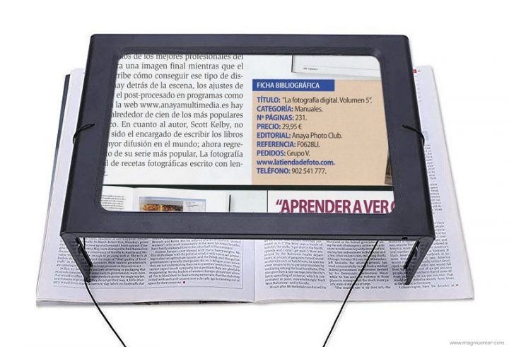 Lupa 10x Modos Lupa Con Luz LED 5X/10X Soporte Ajustable Para