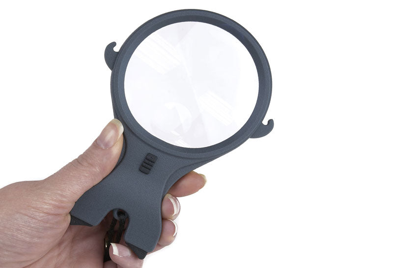 Lupa colgante con lente 4.5X