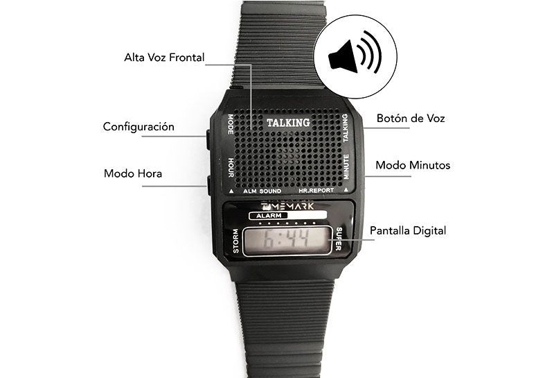 Reloj Parlante Digital  Multi Lenguajes