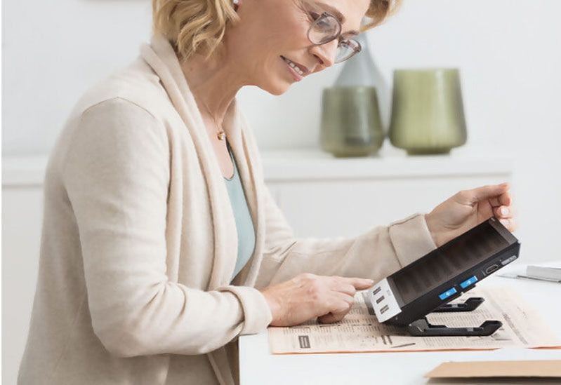 Top Portable Electronic Video Magnifiers New 2021 — Low Vision Miami